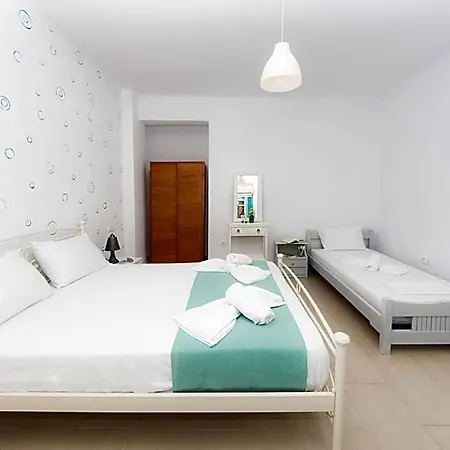 Superb Naxos Triple Semi-basement Private Balcony Hotel Naxos City